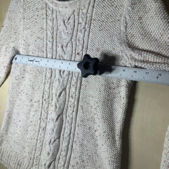 LL Bean Women’s Crewneck Pullover Sweater Henley Size Small - Picture 5 of 9